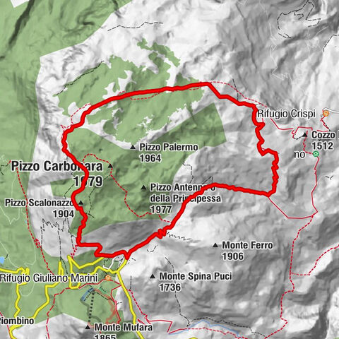 Isnello - Pizzo Scalonazzo