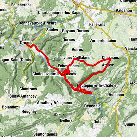 Ornans - Le Tilleul - Église de l'Assomption - Église Notre-Dame de l'Assomption