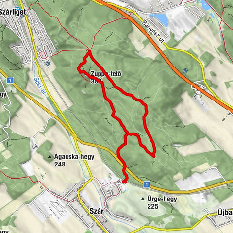 Szárliget - Zuppa-tető