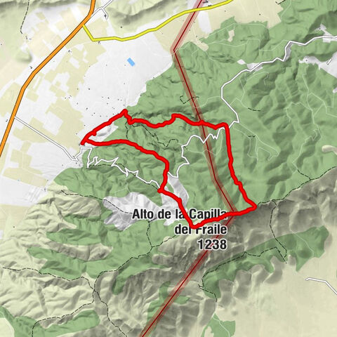 Yecla - Cuevas del Lagrimal - Alto de la Capilla del Fraile - el Pinós / Pinoso