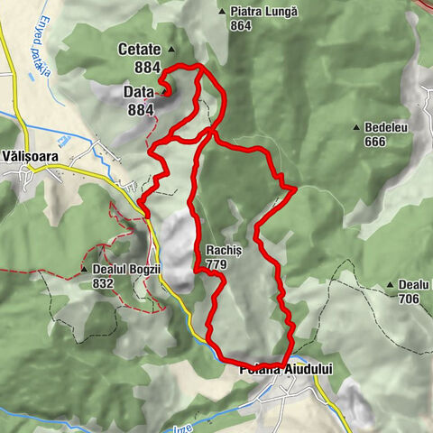 Livezile - Data - Poiana Aiudului - Rachiș