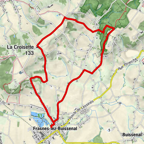 Frasnes-lez-Buissenal - La Croisette