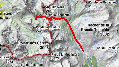 SityTrail - Lac de la Clarée, Lac Rond, Lac du Grand Ban (07 07 2023)
