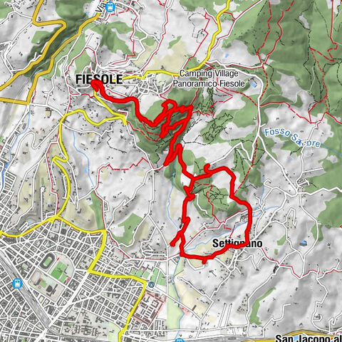 Fiesole-Monte Ceceri-Settignano