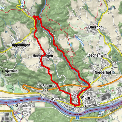 Murg: Über die Ruine Wieladingen ins Murgtal