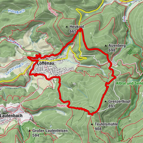 Loffenau - Große Loffenauer Runde (Premiumwanderweg)