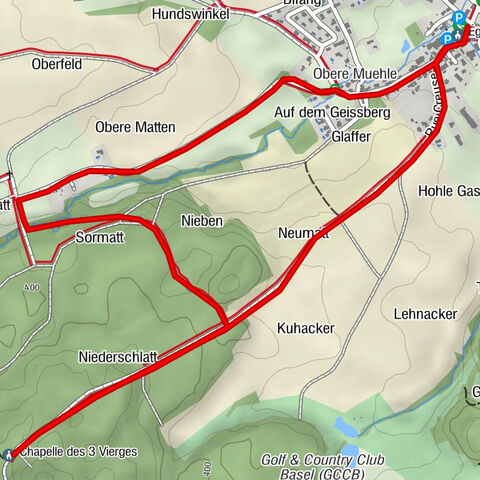 Mythische Orte am Oberrhein - La tombe des Trois Vierges