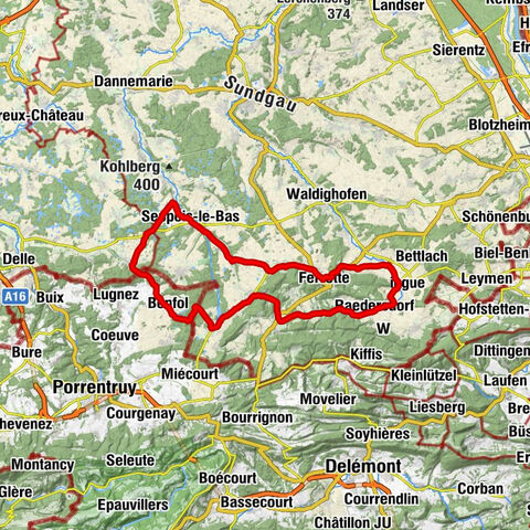 Mythische Orte am Oberrhein - Oltingue – Ueberstrass