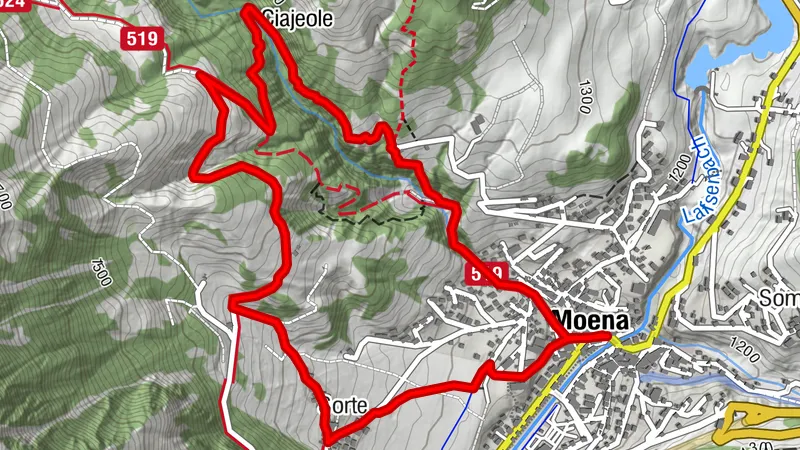 Sur les traces des anciennes malghe de Moena