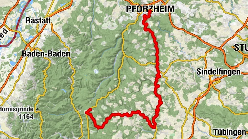 Nagoldtal-Radweg - Familienfreundlich