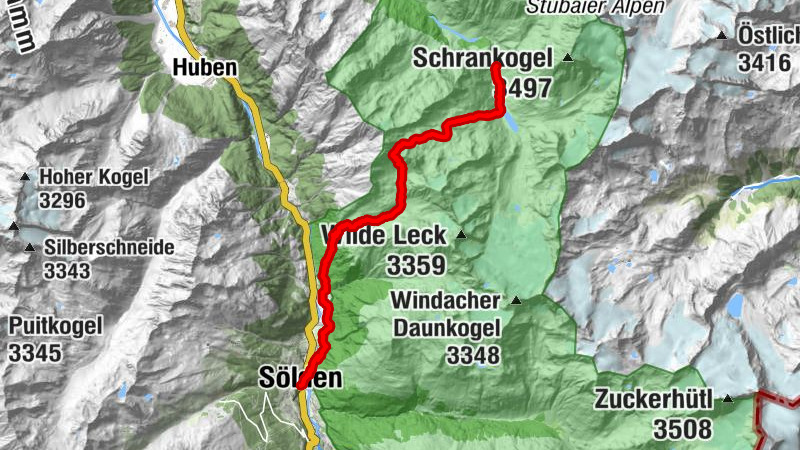 Tag 7 Ambergerhütte - Sölden