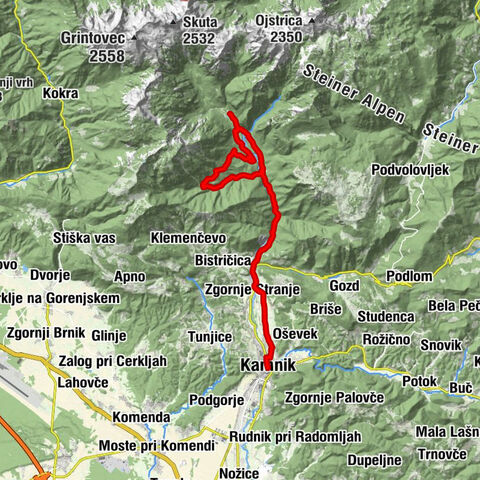 Pédaler dans les bras des montagnes