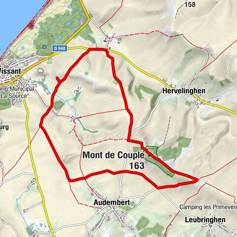 Audembert - Mont de Couple - Table d'orientation
