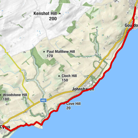 St Cyrus - St Cyrus Parish Church - Cove Hill - Inverbervie