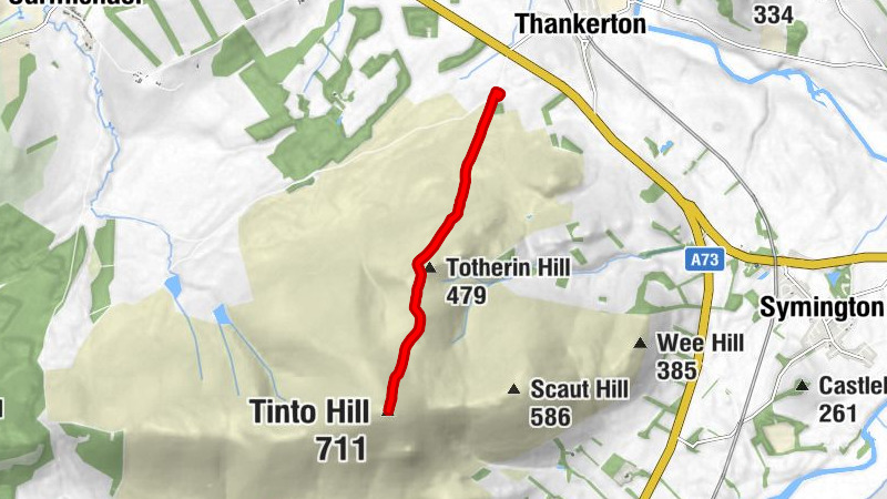 Fallburn - Totherin Hill - Tinto Hill