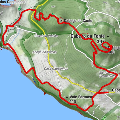 Capelo - Cabeço Verde - Cabeço do Canto - Vale Formoso