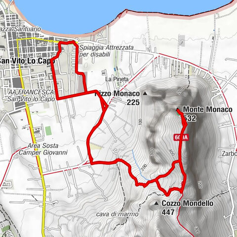 San Vito Lo Capo - Monte Monaco