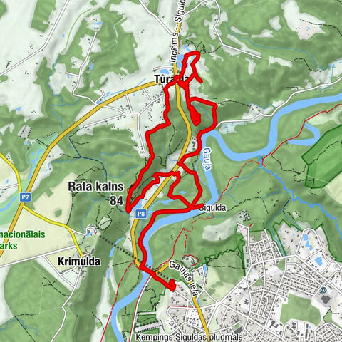 Sigulda - Gūtmaņa ala - Rata kalns - Turaidas evaņģēliski luteriskā baznīca
