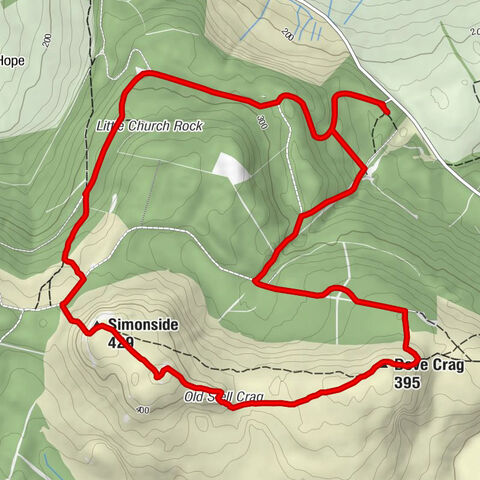 Whitton and Tosson - Simonside - Dove Crag - Hollinghill