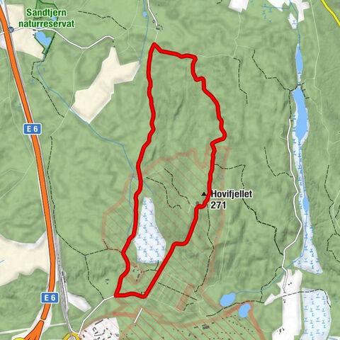 Ullensaker - Hovifjellet
