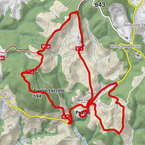 Trequanda - Petroio - Poggio Lecceto