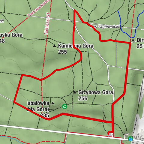 Łagiewniki - Dirtowa Góra