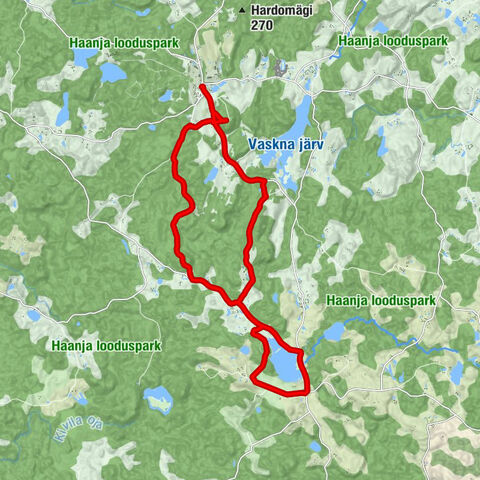 Suure Muna Kohvik - Plaani Püha Nikolai kirik - Suur Munamägi - Haanja küla