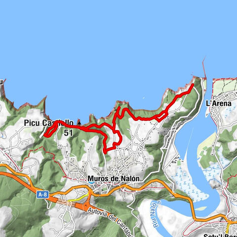 Hotel Restaurante Azpiazu - Picu Castiello - El Miradorio - Ermita del Espíritu Santo