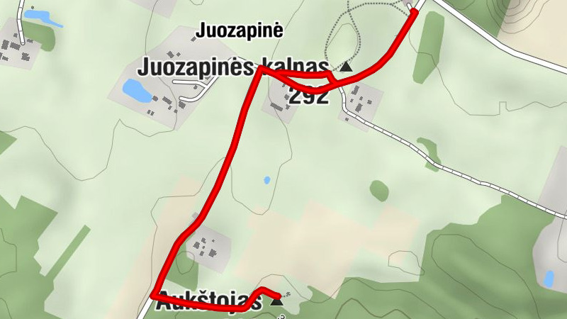 Juozapinė - Juozapinės kalnas - Aukštojas