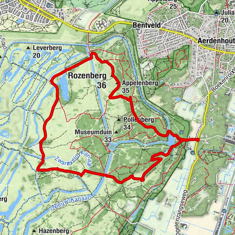 Heemstede - De Oase - Rozenberg - Appelenberg