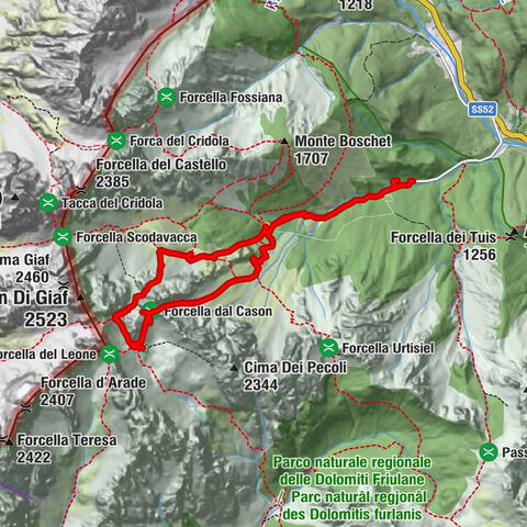 BIVOUAC MARCHI-GRANZOTTO DE FORNI DI SOPRA