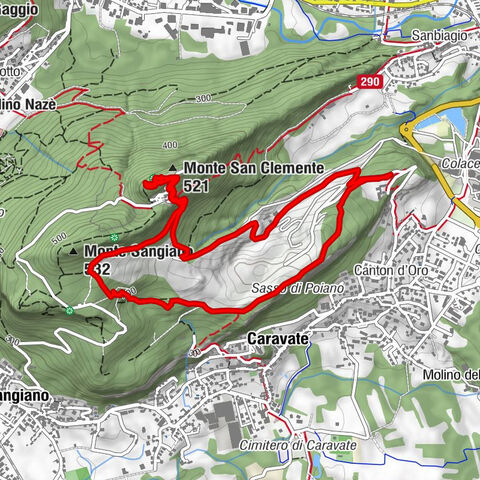 Santa Maria del Sasso - S.Clemente, Caravate, Lombardia/Italia