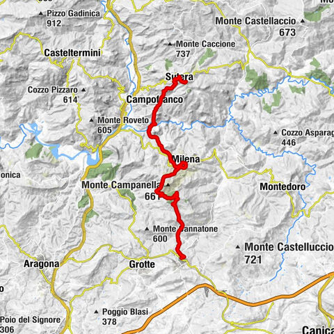 Sutera - Immacolata vulgo San Giuseppe - Serra Del Palco - Racalmuto