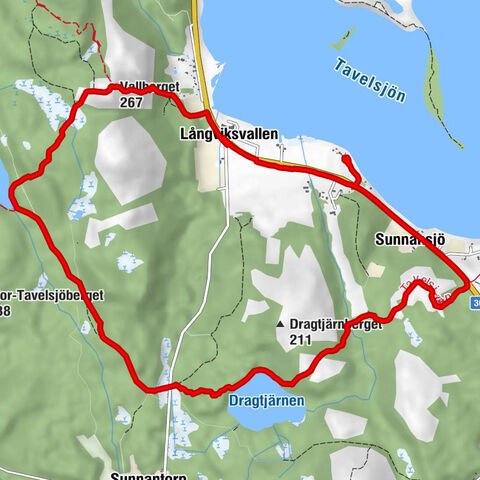 Umeå kommun - Hemberget - Oxkläppen - Vallberget