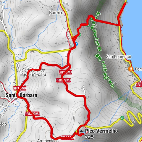 Santa Bárbara - Pico Vermelho - Arrebentão