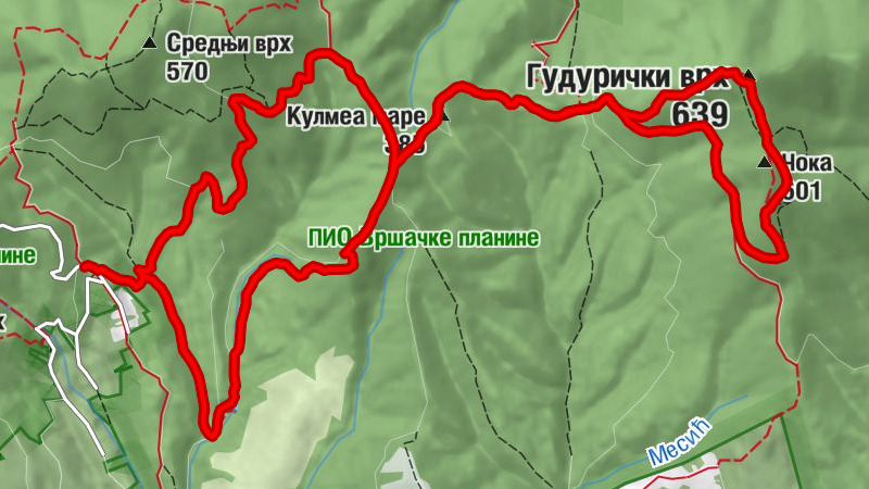 Планинарски дом „Широко било“ - Кулмеа маре - Гудурички врх - Чока