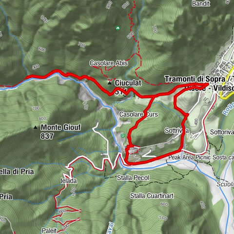 SENTIER DES POZZE SMERALDINE