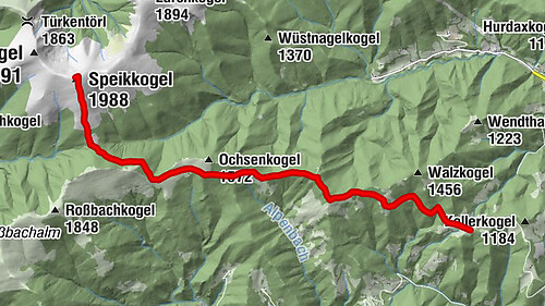 Gleinalm-Schutzhaus- Speik