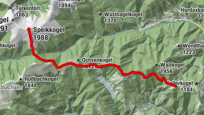 Gleinalm-Schutzhaus- Speik
