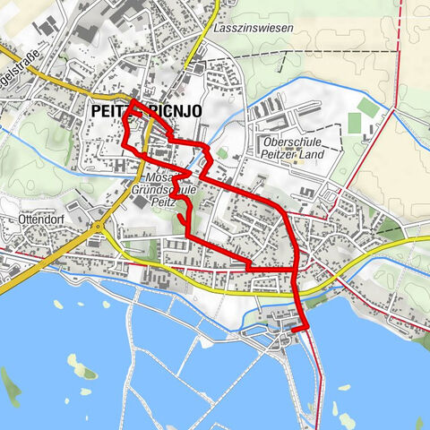 Stadtkirche - Teich GUT Peitz - Peitz - Picnjo