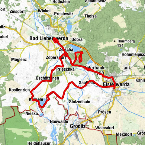 Elsterwerda - Gasthof "Zur Linde" - Zum Eichhörnchen