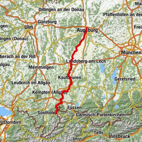 Oberjoch - Pfarrkirche St. Andreas - Heilige-Drei-König - Rechts der Wertach