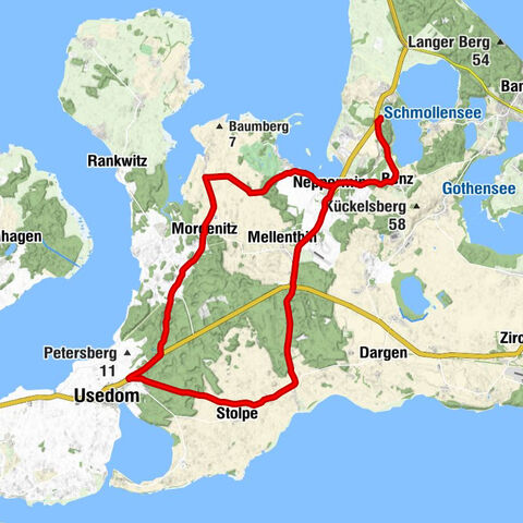 Stoben - St.-Petri-Kirche - Nepperminer Fischpalast - Bratheringsberg