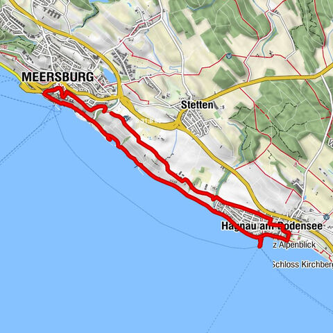 Meersburg - Rebgut Haltnau - Schlosskirche - Kapelle "Zum Frieden"