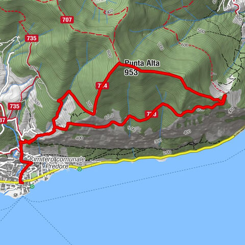 Predore - Santuario Madonna della Neve in San Gregorio - Punta Alta