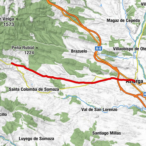 Rabanal del Camino - Cowboy - Iglesia de Nuestra Señora de las Candelas - Astorga