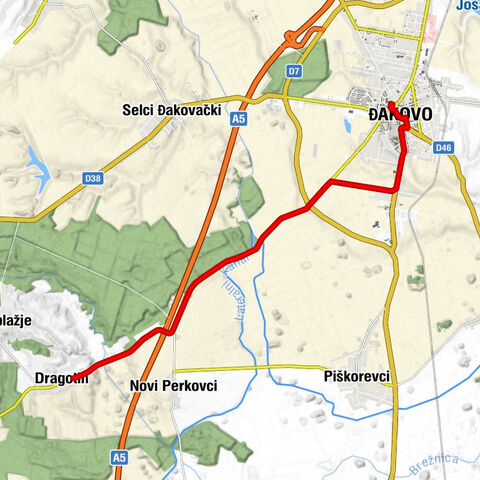 Novi Centar - crkva Svih Svetih - Đakovo - Dragotin