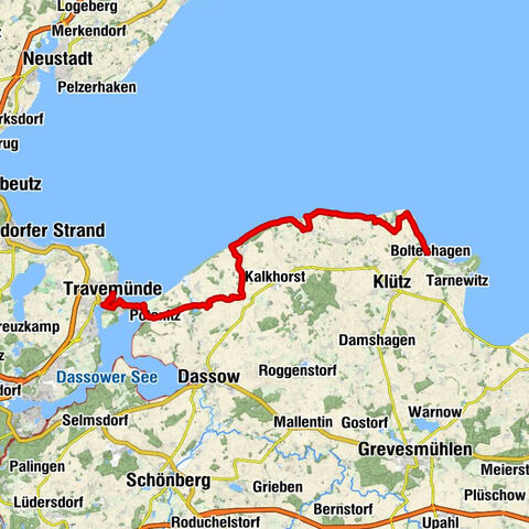 Travemünde - Priwall - Kirche zur Paulshöhe - Boltenhagen