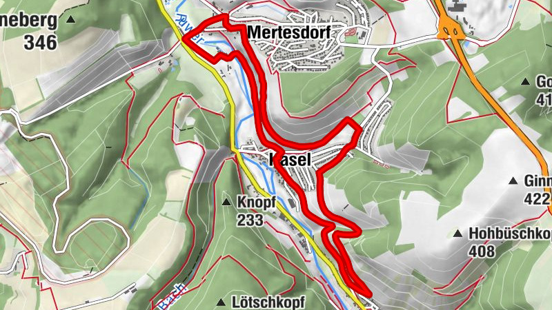 California im Ruwertal - Grünhäuser Mühle - Mertesdorf - Kapelle