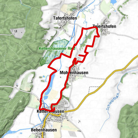 Kettershausen - Pfarrkirche St. Michael - Mohrenhausen - Zaiertshofen